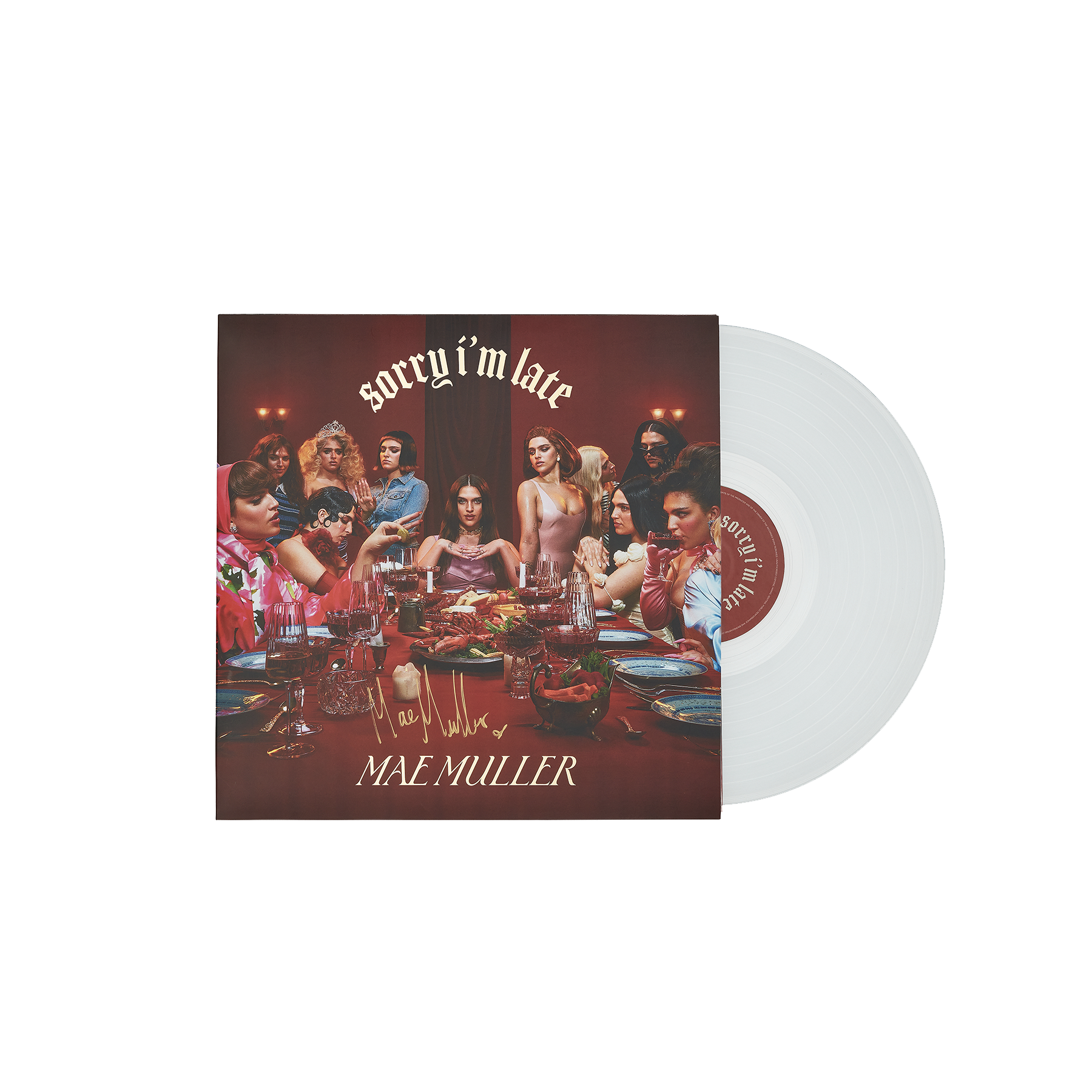 Mae Muller - Sorry I'm Late - Signed Store Exclusive Clear Vinyl